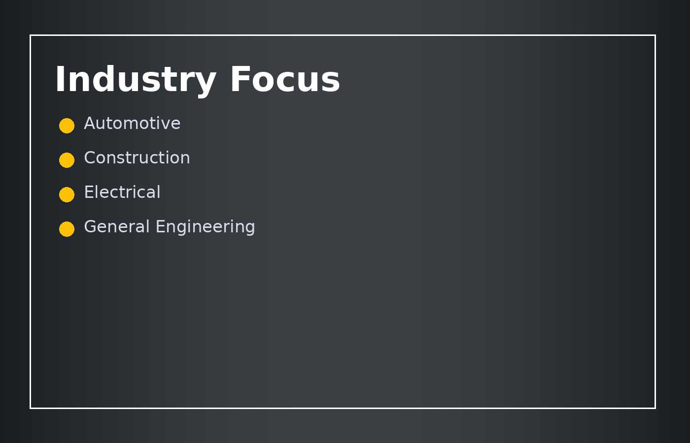 Industry Focus